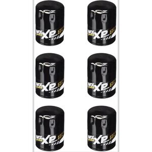 6 Pack WIX XP 57502XP Oil Filters Synthetic Motor Oil Spin-On Premium Protection